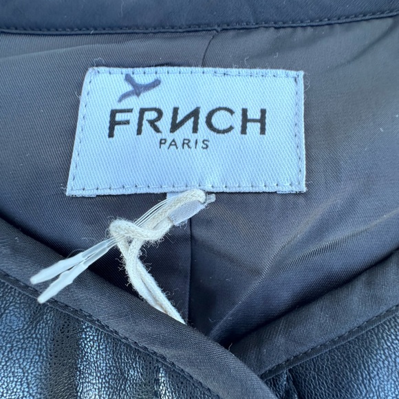 NEW FRNCH PARIS GISETTE/F12100 GILET NOIR MEDIUN WOMENS Black Quilted Vest - Picture 9 of 15